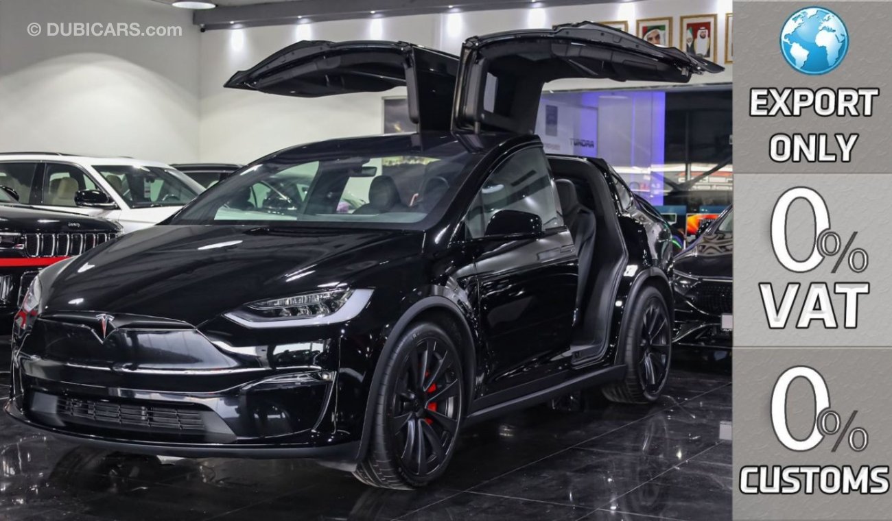 Tesla Model X Plaid TRI Motor 1020HP , 2023 GCC , 0Km , (ONLY FOR EXPORT)