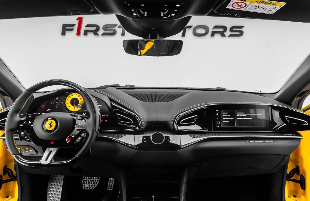 Ferrari Purosangue 6.5L V-12 Naturally Aspirated Engine