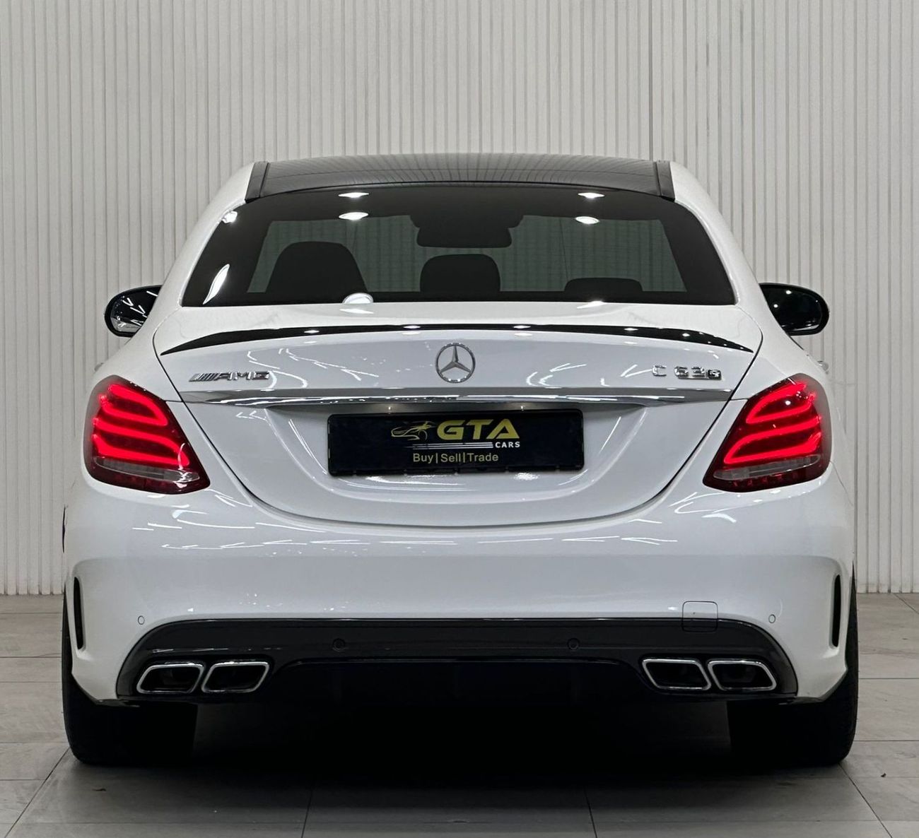 مرسيدس بنز C 63 AMG Std 2016 Mercedes Benz C63s AMG 1st Edition, Full Mercedes Service History, Full Options, GCC