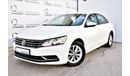 Volkswagen Passat AED 1100 PM PASSAT BASIC 2.5L GCC DEALER WARRANTY