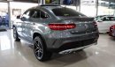 Mercedes-Benz GLE 43 AMG 2018 Enhanced V6 biturbo 385 hp with 2 Yrs or 60000 km Warranty