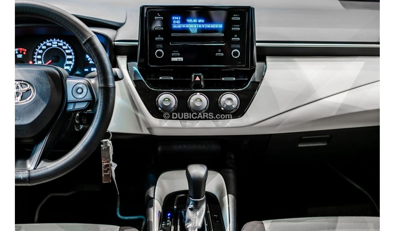 تويوتا كورولا 2020 Toyota Corolla XLI, Al Futtaim Warranty, Full Service History, Low KMs, GCC