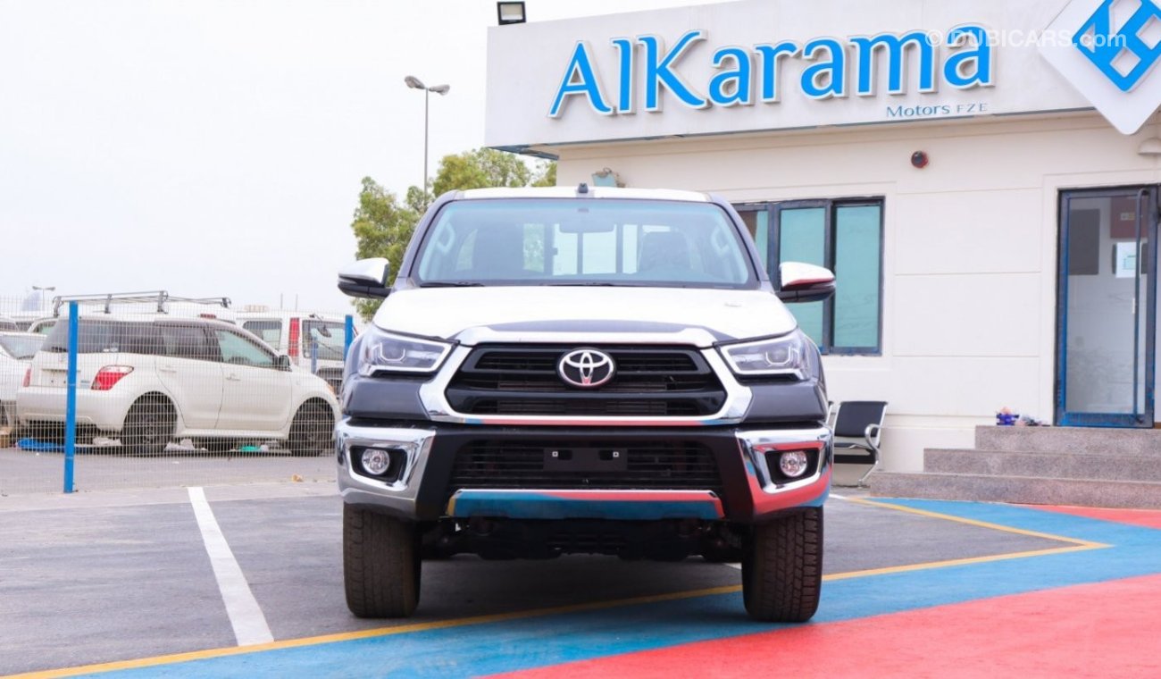 Toyota Hilux SR5 2.4Ltr,4/4.Diesel,GCC,Full option,Difflock,Cruise control,Dual A/C,Dual Airbag,