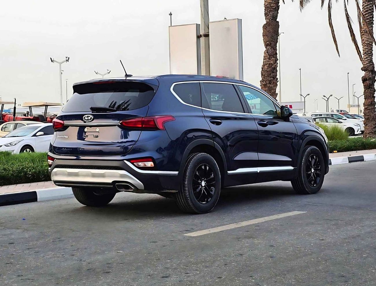 Hyundai Santa Fe SE/ RADAR/ LANE ASSIST/ LEATHER SEATS/ DVD CAMERA/ EXPORT ONLY / LOT# 35098