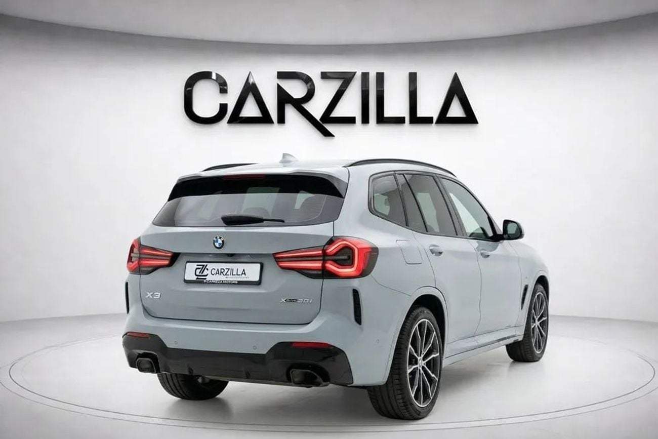 BMW X3 xDrive 30i M Sport 2.0L AED 4,896 P.M. l 0% Down Payment l xDrive30i M Sport l Warranty till 2027