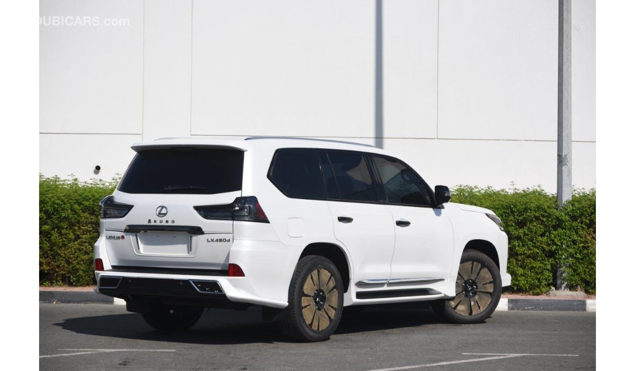 Lexus LX 450 V8 4.5L TURBO DIESEL AUTOMATIC BLACK EDITION 'KURO'