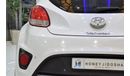 Hyundai Veloster Turbo EXCELLENT DEAL for our Hyundai Veloster TURBO ( 2016 Model! ) in White Color! GCC Specs
