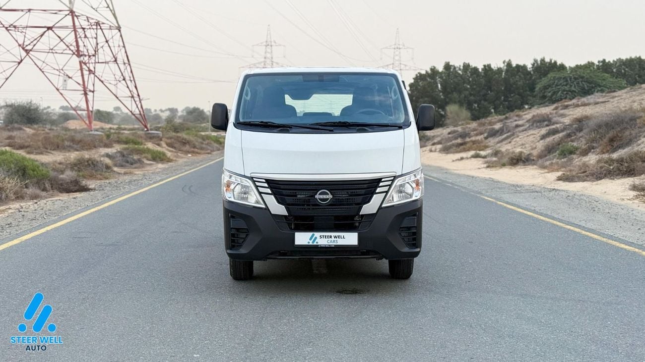Nissan Urvan 3-Seater Manual (5-Door) NV350 2024 | 2.5L Petrol RWD | SR MN | Dry Van | GCC Specs