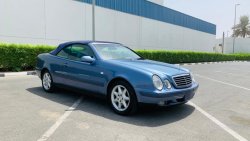 مرسيدس بنز CLK 320 MERCEDES BENZ CLK320 BLUE CONVERTABLE 2002 FRESH JAPAN IMPORT