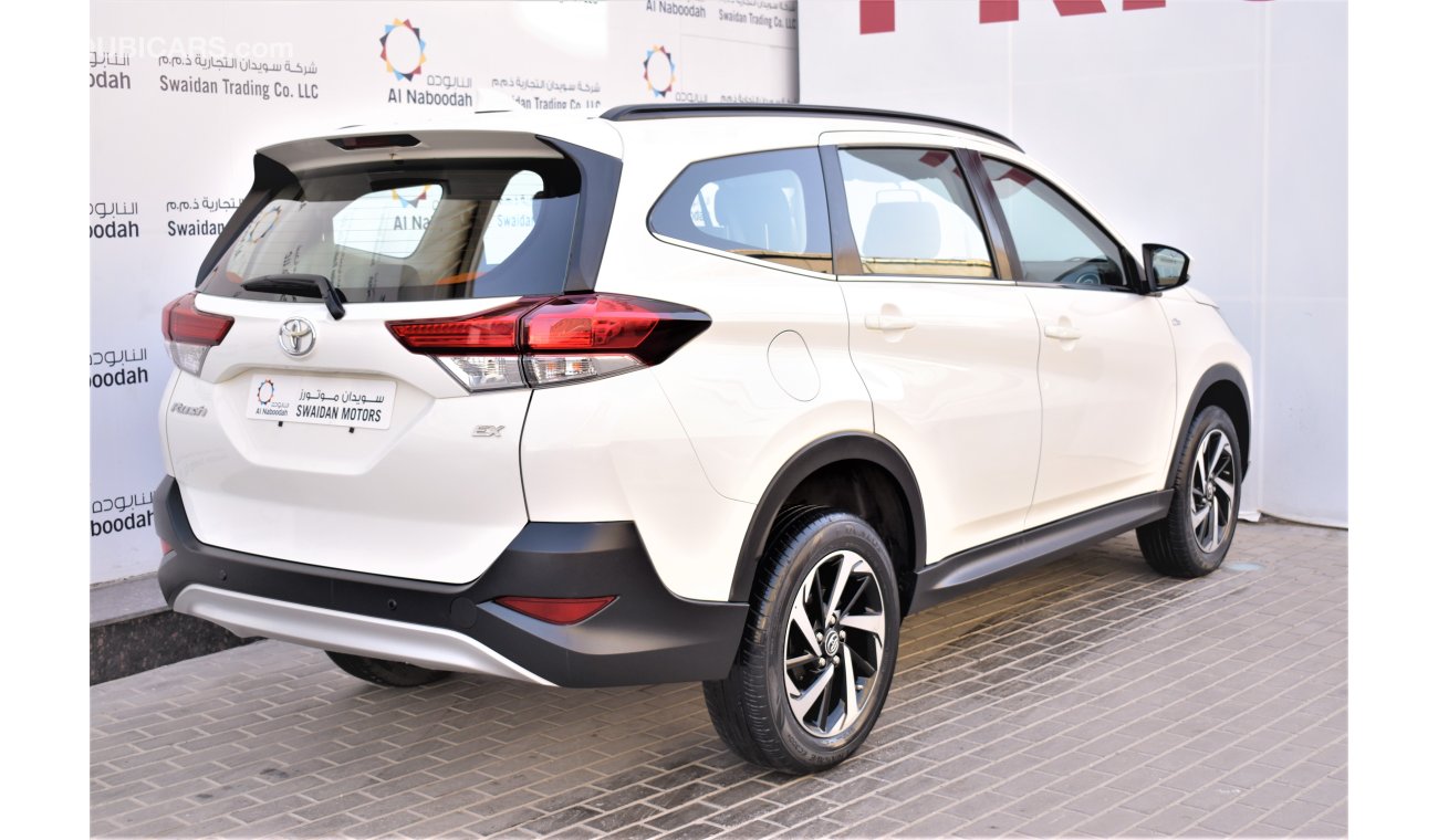 Toyota Rush AED 1272 PM | 1.5L EX  DUAL VVT-I GCC WARRANTY