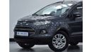 Ford EcoSport EXCELLENT DEAL for our Ford EcoSport ( 2016 Model ) in Grey Color GCC Specs