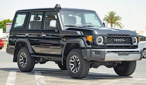 Toyota Land Cruiser 70 2024 LC76 4.0L Petrol with Digital Speedometer -Black