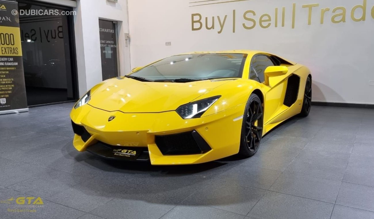 Lamborghini Aventador 2016 Lamborghini Aventador, Full Service History, GCC