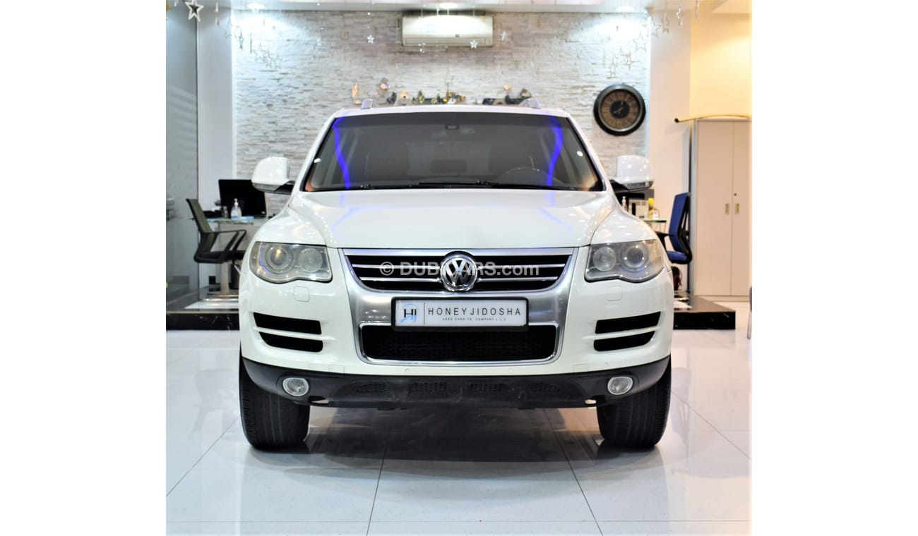 Volkswagen Touareg LOW MILEAGE! for our Volkswagen Touareg 2009 Model!! in White Color! GCC Specs