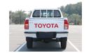 تويوتا هيلوكس DLX-E 2.4L | 4X4 | DIESEL | MANUAL | EXPORT ONLY | GCC SPECS