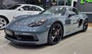 Porsche 718 Cayman PORSCHE CAYMAN 718 GTS IN PERFECT CONDITION WITH ONLY 22K KM FULL SERVICE HISTORY FOR 295K AED