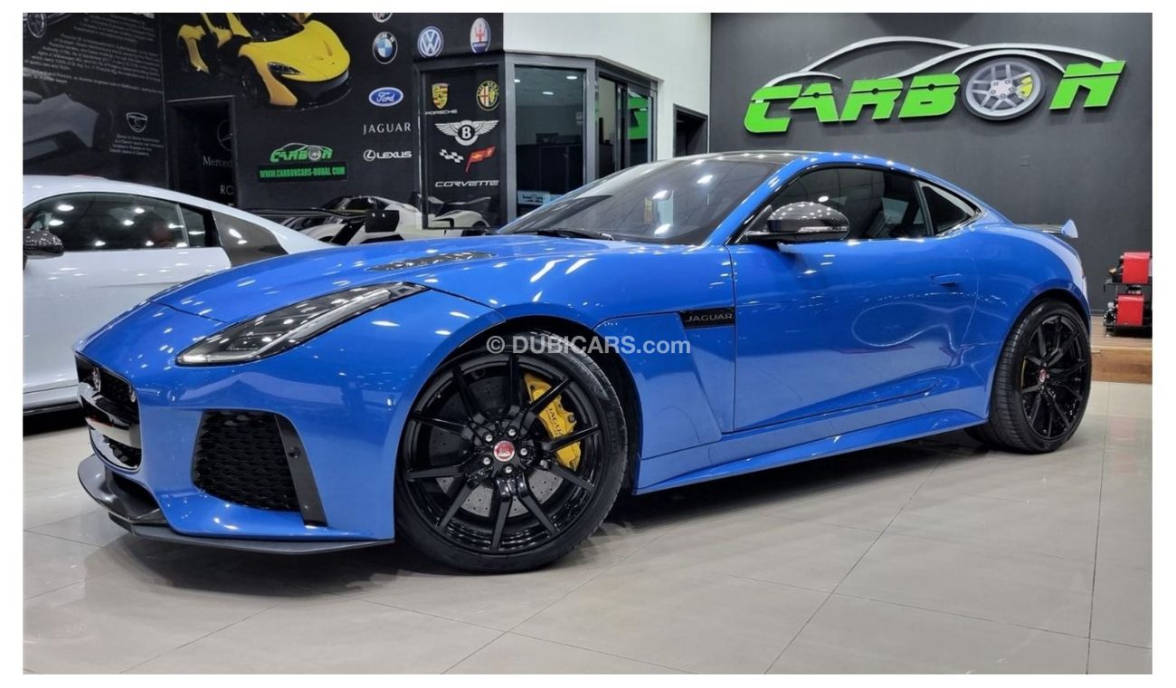 Jaguar F Type JAGUAR F-TYPE SVR 2018 IN IMMACULATE CONDITION UNDER WARRANTY AND SERVICE CONTRACT TILL 10/2024