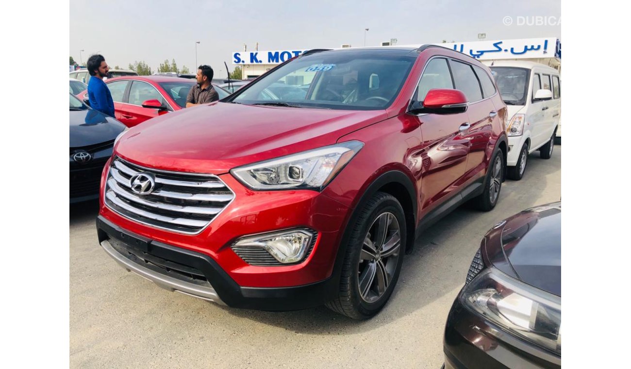 Hyundai Santa Fe GRAND LIMITED ULTIMATE FULL OPTION - MEMORY SEATS-SUNROOF-PUSH START-CRUISE-DVD-LEATHER SEATS