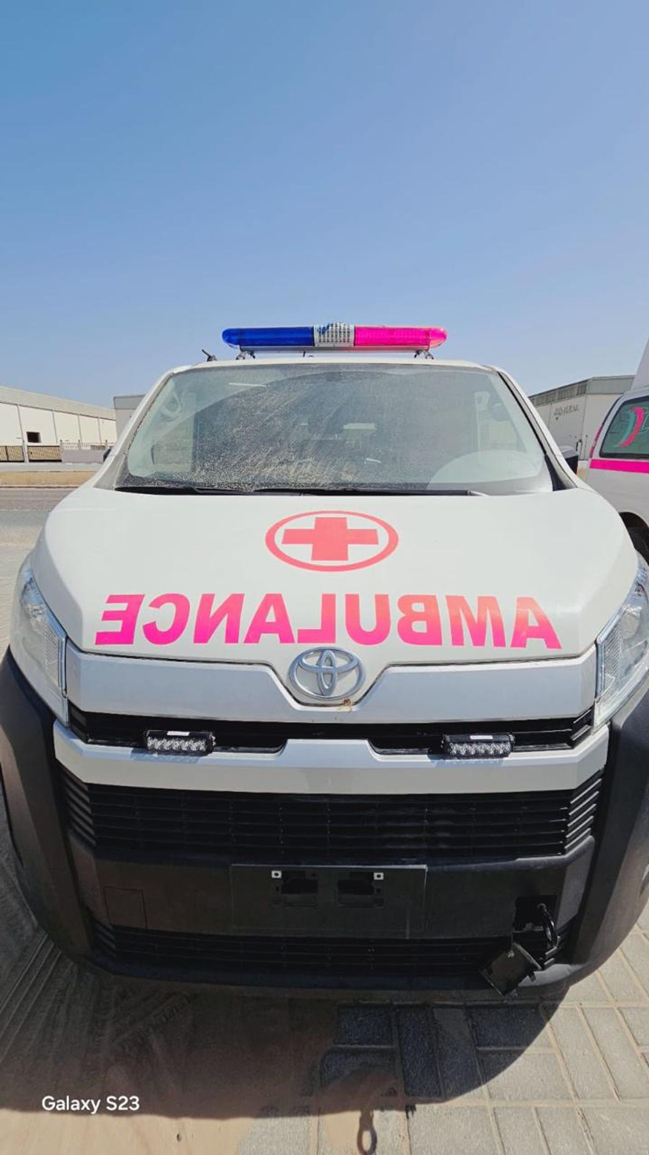 تويوتا هاياس 2025 Toyota Hiace 3.5L Van Petrol Manual Transmission Standard Roof (Ambulance)