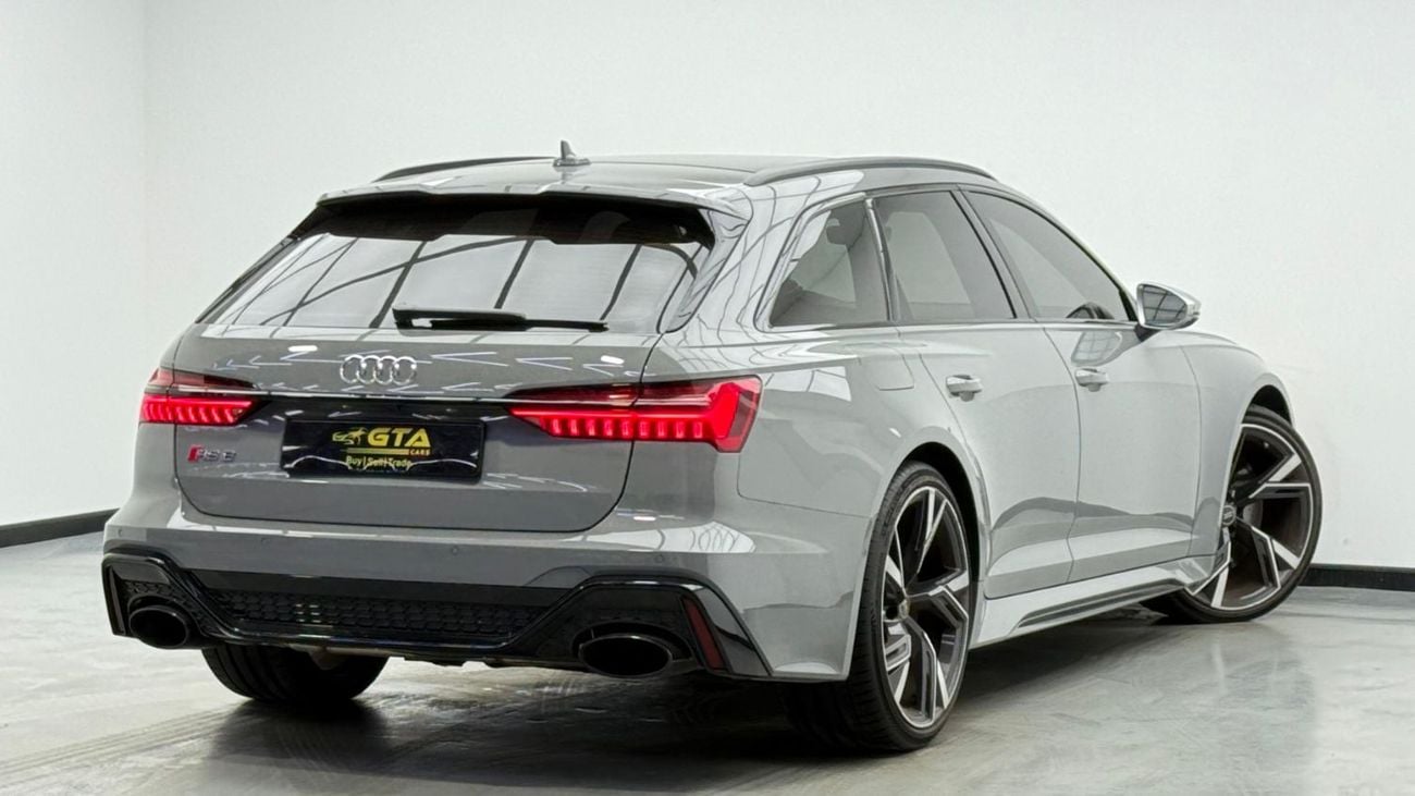 أودي RS6 Avant TFSI quattro 4.0L 2021 Audi RS6 Quattro, 2025 Audi Warranty + Service Pack, Full Audi Service 