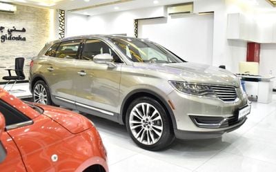 لينكولن ام كى اكس RESERVE EXCELLENT DEAL for our Lincoln MKX 2.7 ECOBoost AWD ( 2016 Model ) in Beige Color GCC Specs