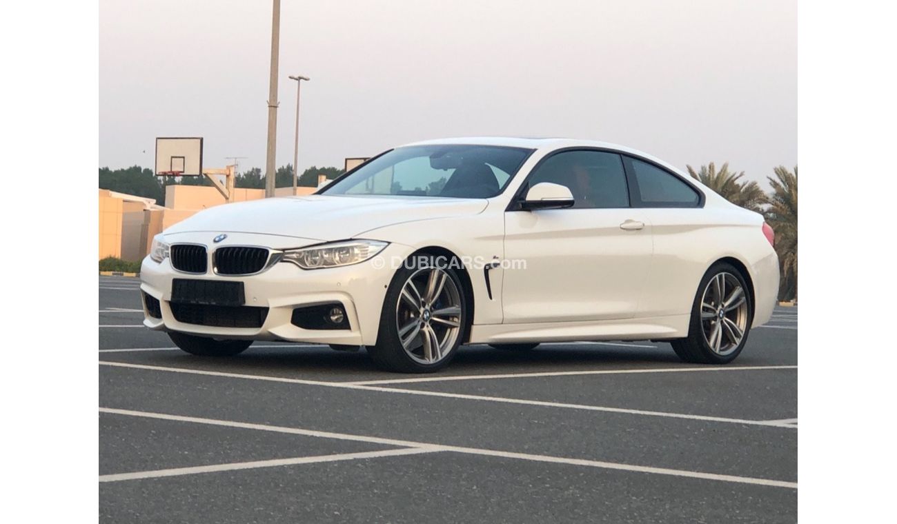 BMW 435i M Sport MODEL 2015 GCC CAR PERFECT CONDITION INSIDE AND OUTSIDE FULL OPTION PANORAMIC ROOF LEATHER S