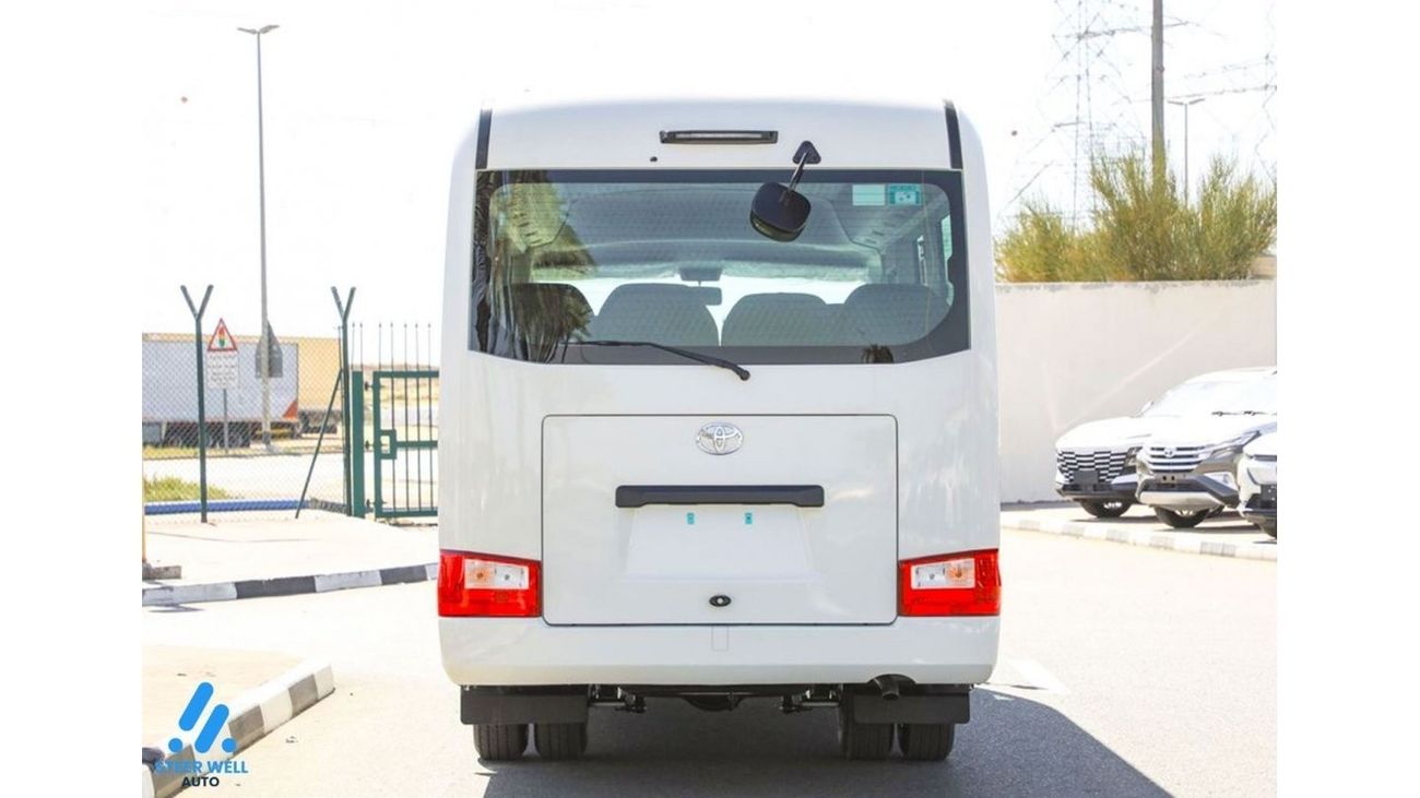 Toyota Coaster 2024 23 Seater Bus - 4.2L RWD - with 3 Years Warranty - MT DSL - Book Now!