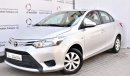 Toyota Yaris 1.5L SE SEDAN 2017 GCC SPECS DEALER WARRANTY