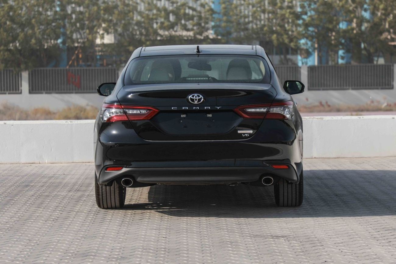 تويوتا كامري تويوتا كامري 3.5 2024 - اسود اتيتيود من الداخل بيج | تصدير فقط