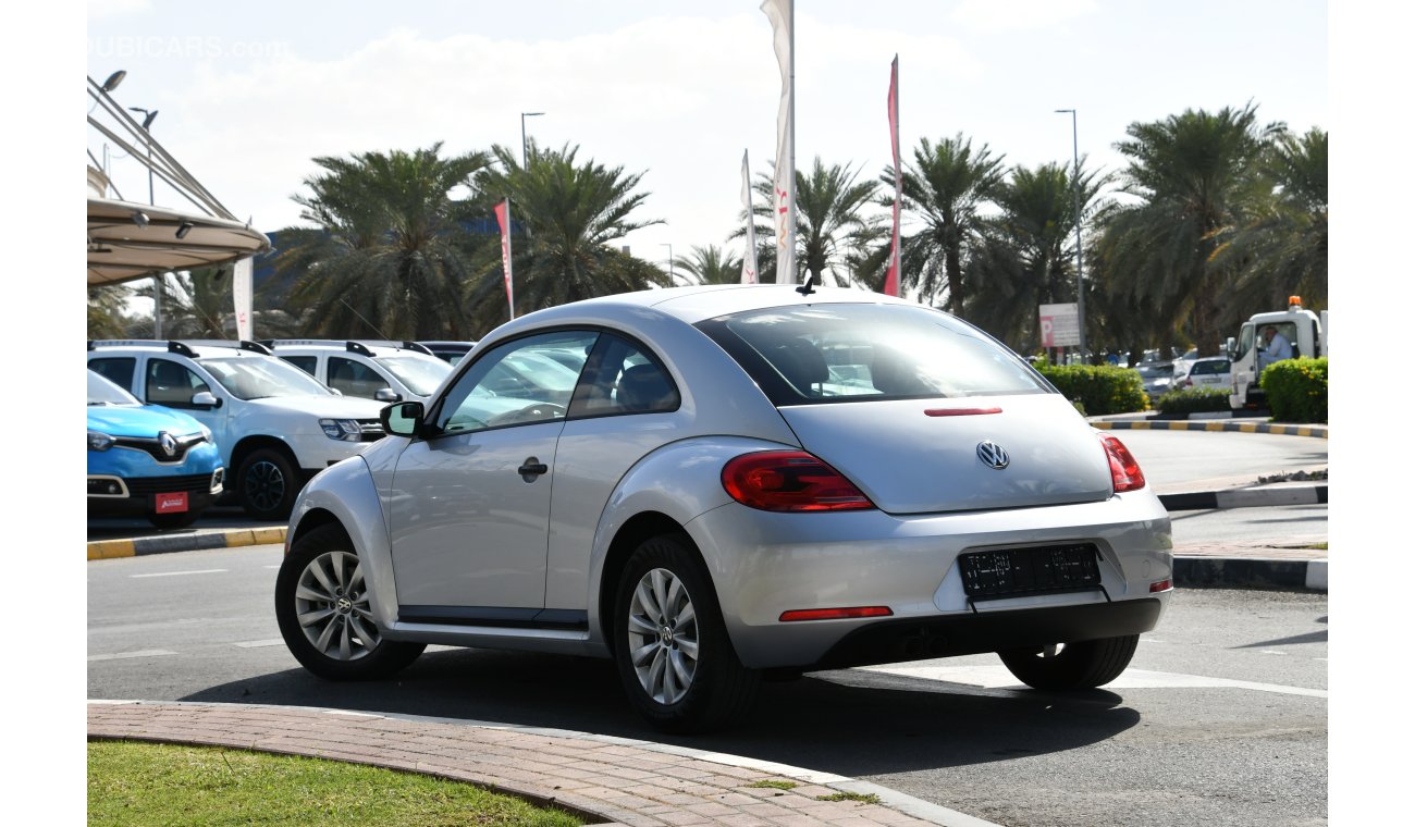 Volkswagen Beetle V4 - 2013 - BANK LOAN WITH 0 DOWNPAYMENT - 545 AED PER MONTH -