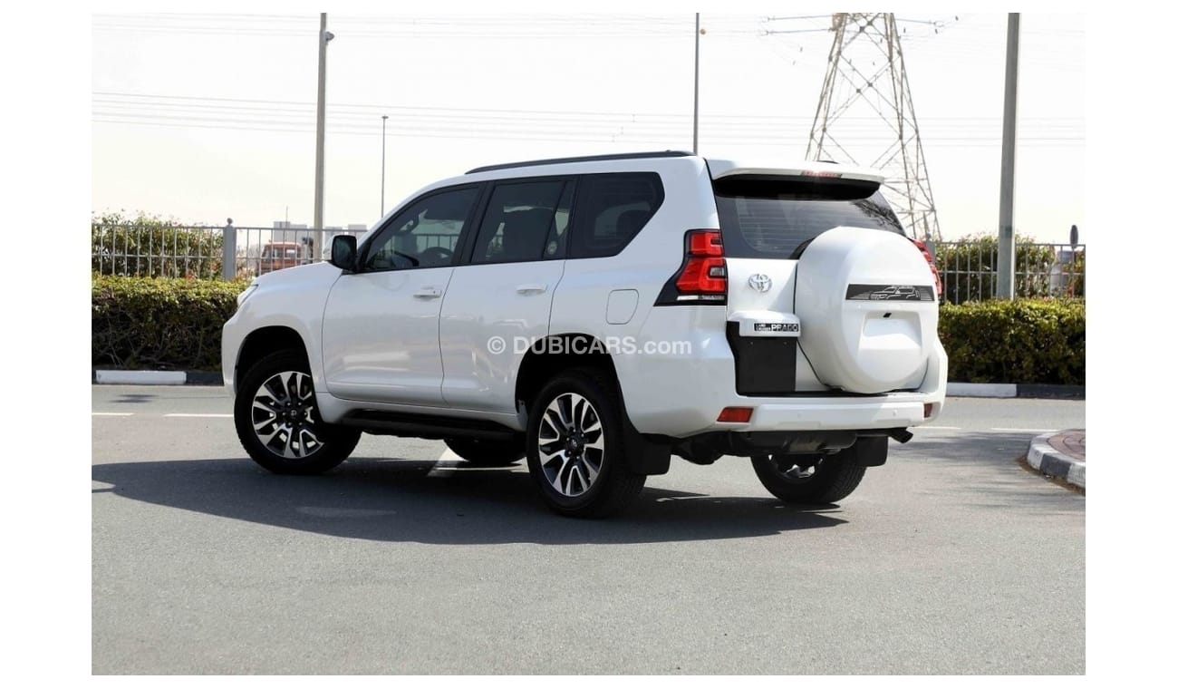 تويوتا برادو 2023 Toyota Prado 4.0 GXR DR P CB SR AT - Pearl White inside beige
