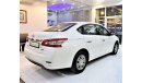 Nissan Sentra ORIGINAL PAINT ( صبغ وكاله ) FULL SERVICE HISTORY Nissan Sentra 2017 Model!! White Color! GCC Specs