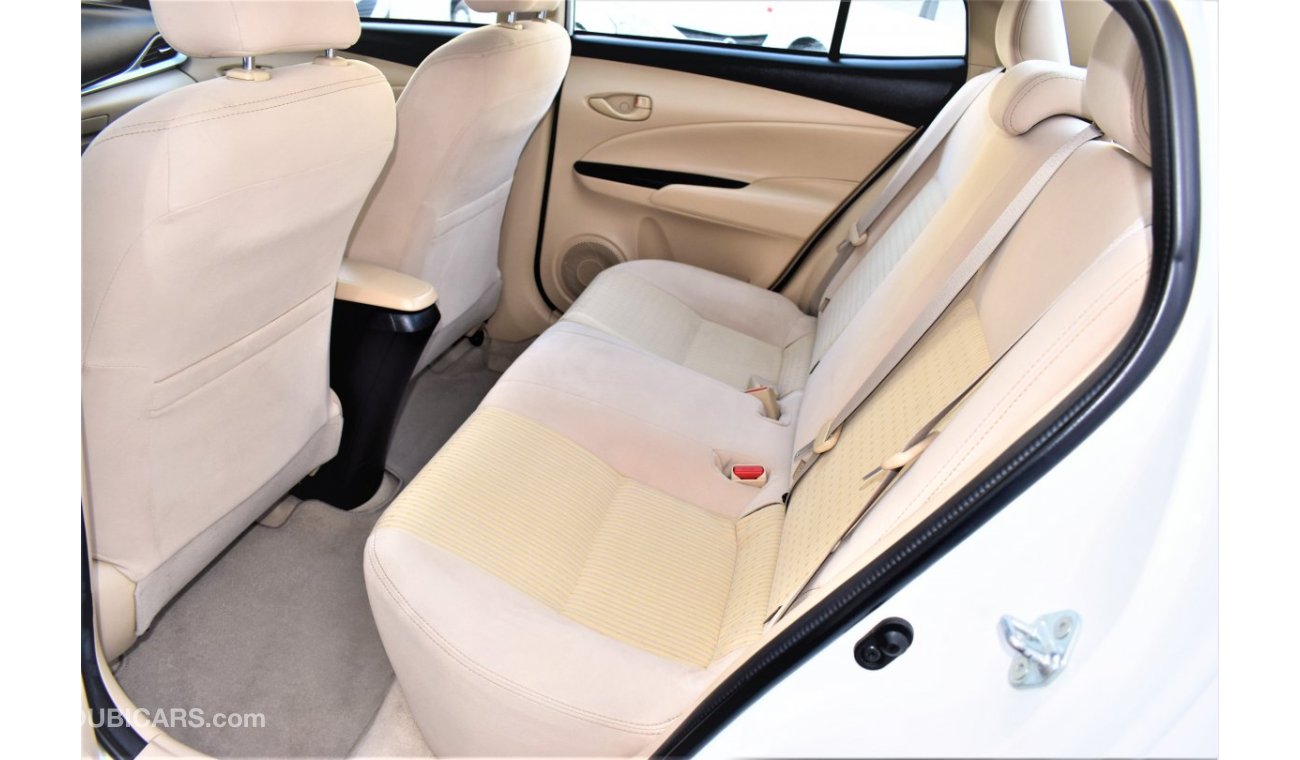 Toyota Yaris AED 978 PM | 0% DP | 1.5L SE SEDAN GCC WARRANTY