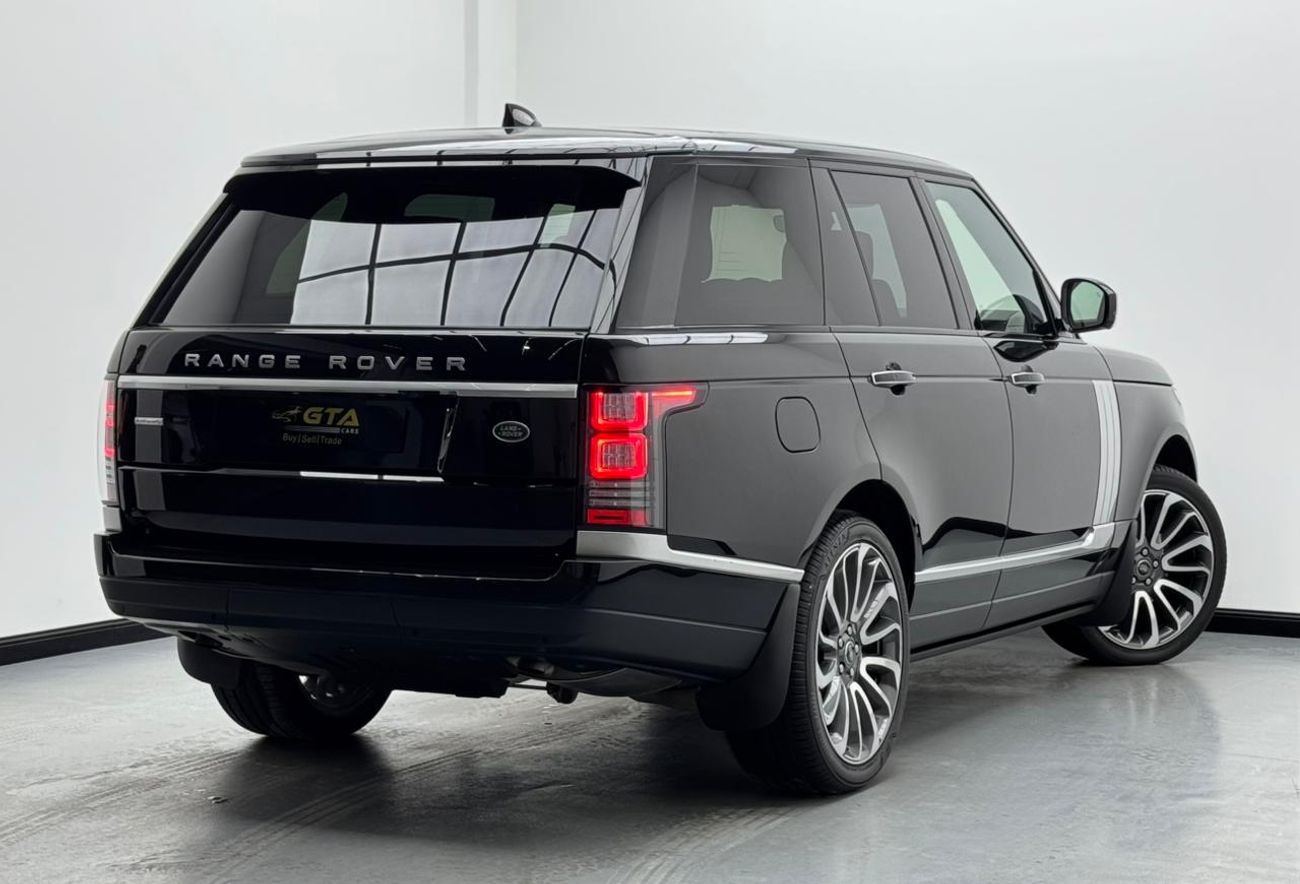 لاند روفر رينج روفر Autobiography 5.0L (510 HP) 2017 Range Rover Vogue Autobiography, Service History, Excellent Conditi
