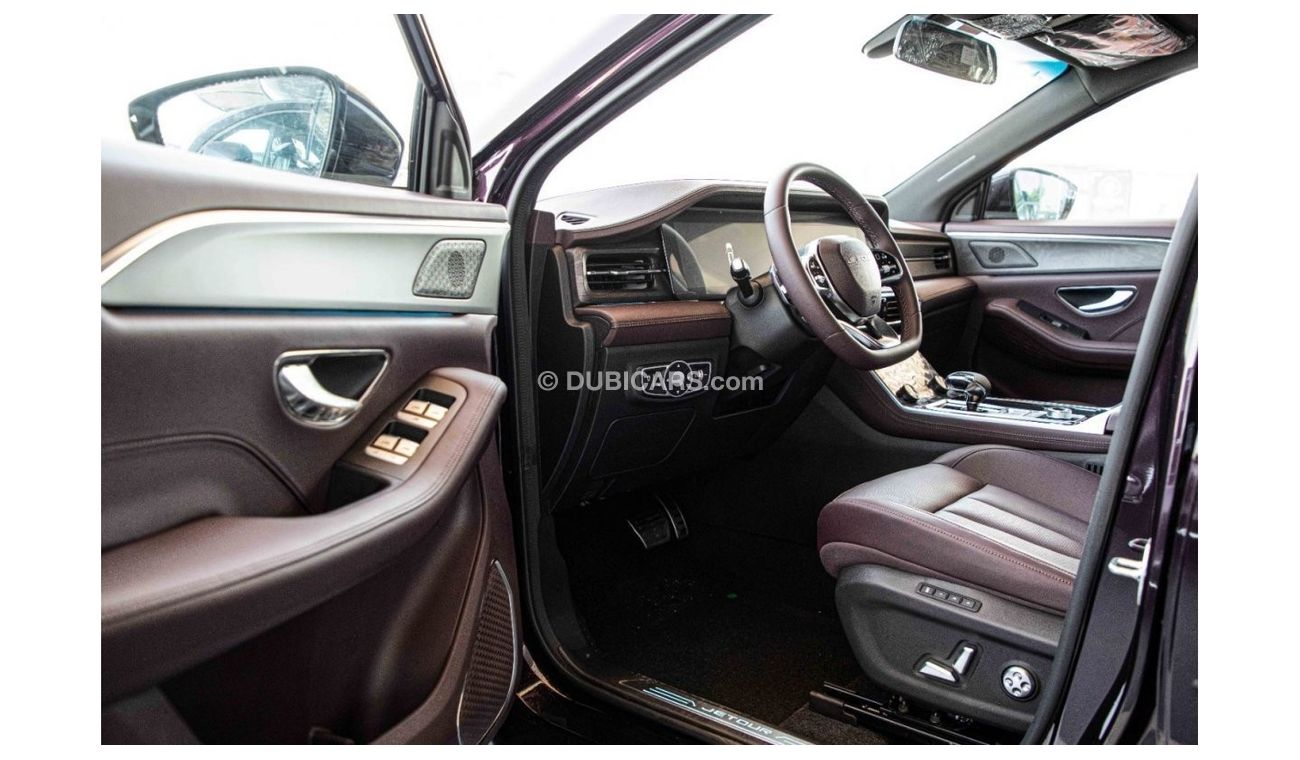 Jetour X90 2024/23 Jetour X 90 PLUS LX SUV 1.6 LH P A/T - Purple inside red & brown