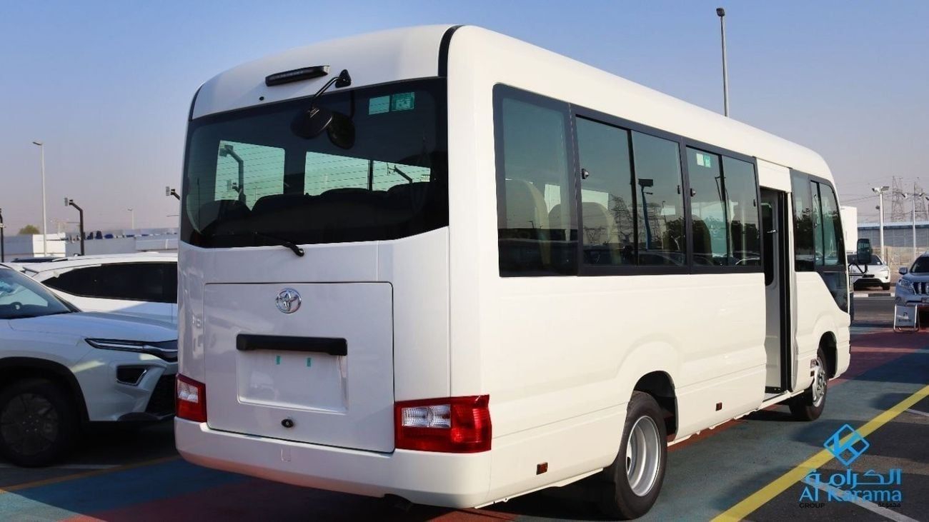 Toyota Coaster 2.7L Petrol Engine Manual Drive 5-Speed-better price than diesel buses-23 Seater, fabric Seat Radio