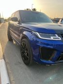 لاند روفر رينج روفر سبورت Range Rover Sport SVR – 2022 Face Lift In & Out – 125K km – GCC – Full Option