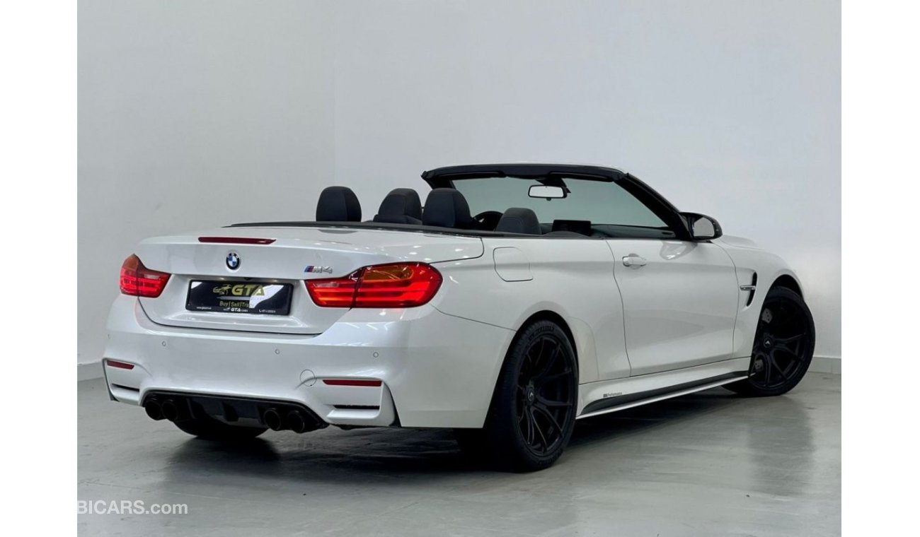 BMW M4 2015 BMW M4 Convertible, BMW Service History, Warranty, GCC