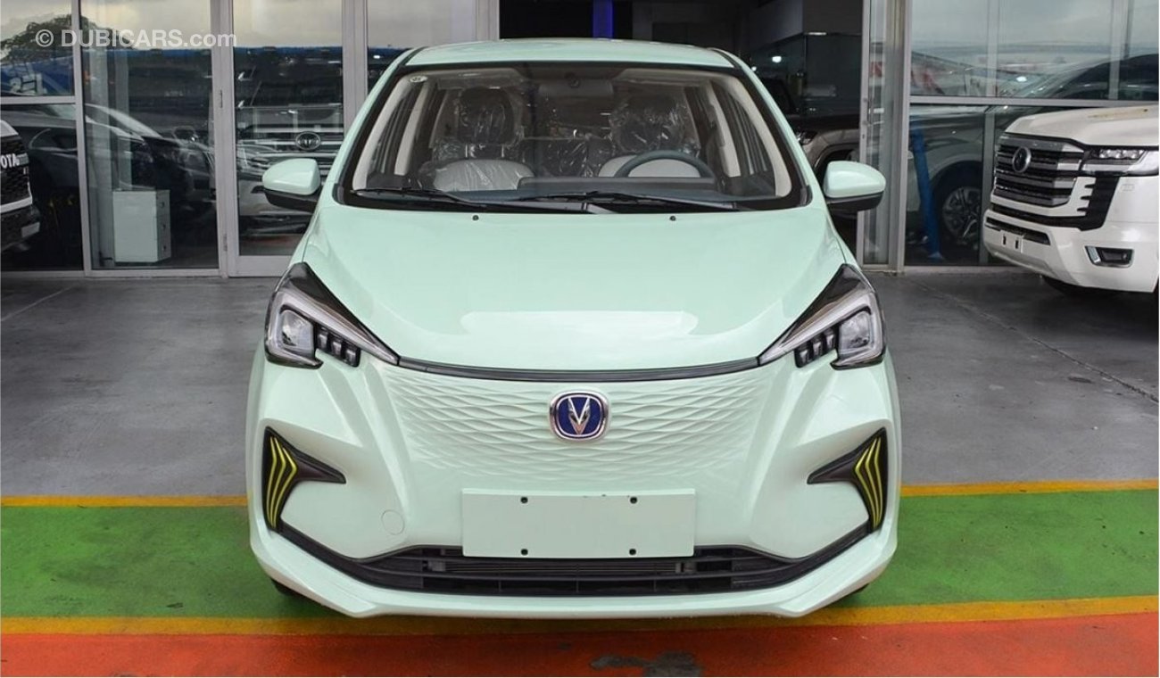 شنجان Ben E-Star 2022 Changan E-Star EV, Electric Vehicle A/T - white and green