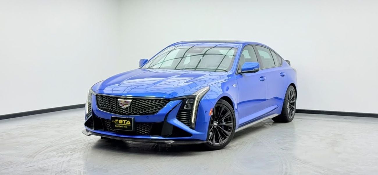 Cadillac CT5 V-SERIES BLACKWING 2025 Cadillac CT5 V Blackwing, 4 Years Warranty + Service Pack, Carbon Fiber Package, Low Km, GCC