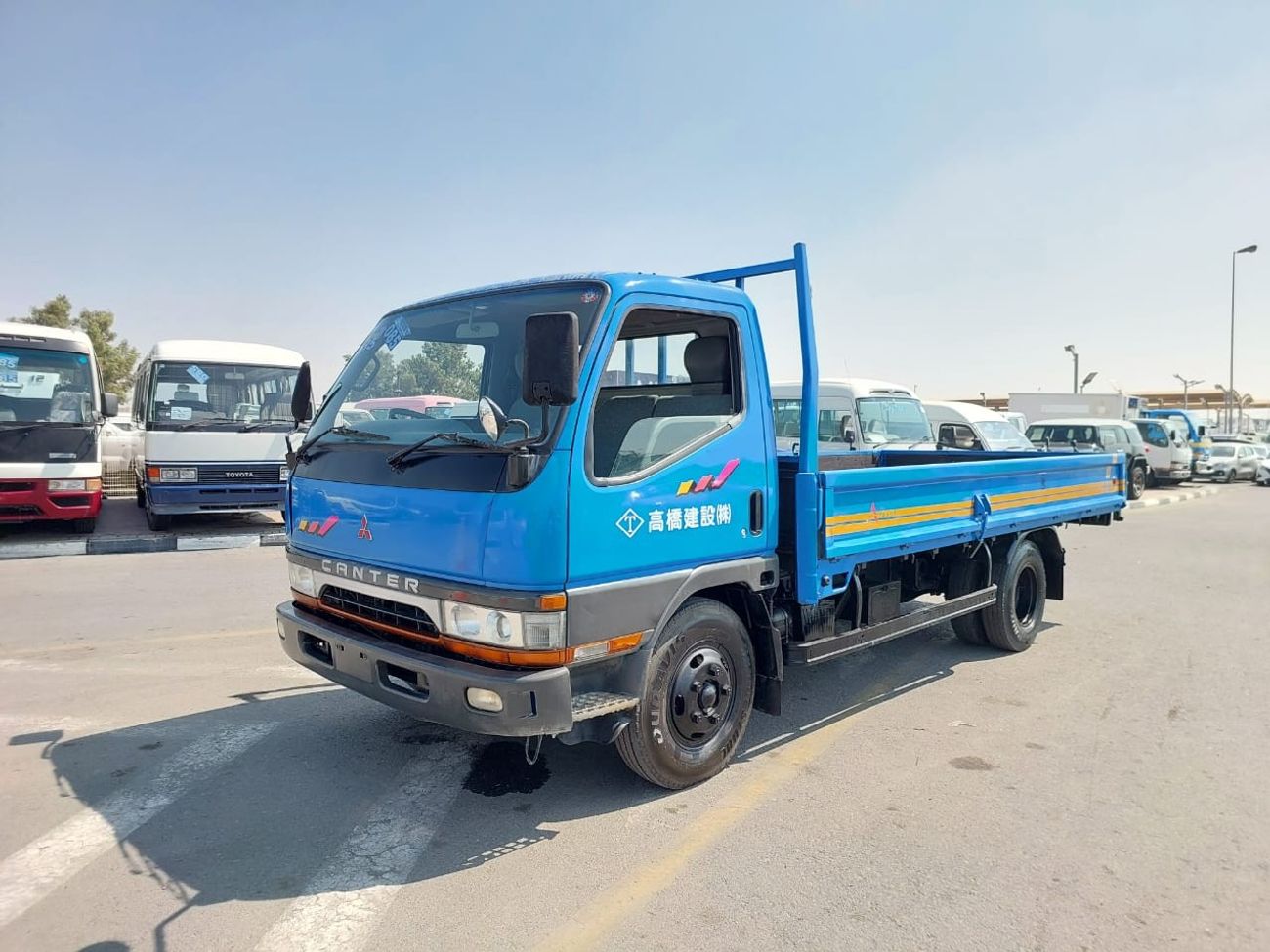 ميتسوبيشي فوسو كانتير MITSUBISHI CANTER TRUCK RHD 1997  MODEL 4.5 L DIESEL MANUAL(PM23164)