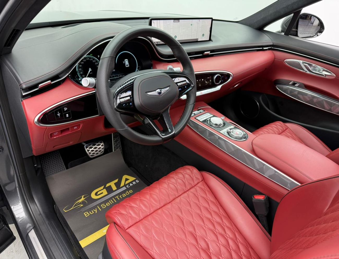 Genesis GV70 2022 Genesis GV70 Sport Prestige, 2027 Genesis Warranty + Service Pack, Low Km, Fully Loaded, GCC