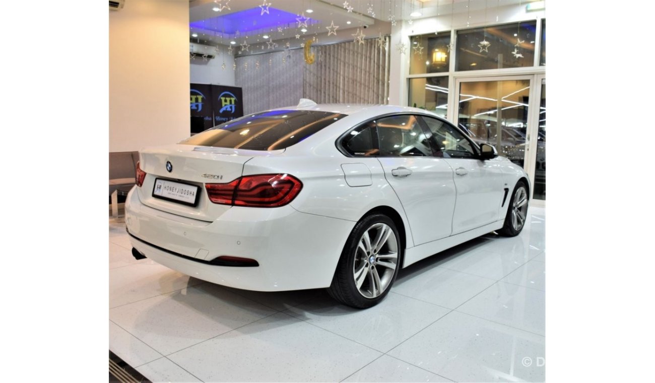 بي أم دبليو 420 EXCELLENT DEAL for our BMW 420i Sport GranCoupe 2018 Model!! in White Color! GCC Specs