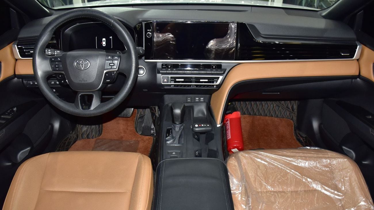 Toyota Camry EXCELLENT DEAL for our Toyota Camry GLE ( 2025 Model ) in White Color GCC Specs