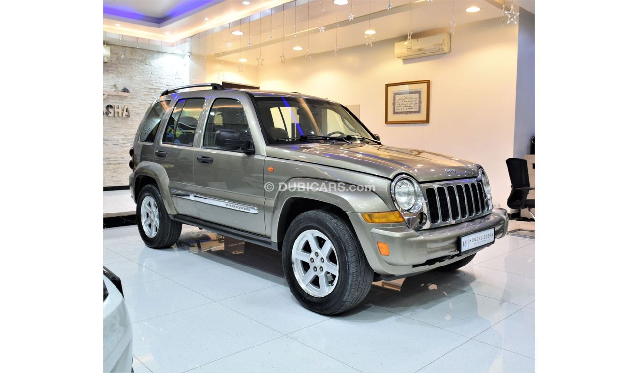 Jeep Cherokee EXCELLENT DEAL for our JEEP Cherokee LIMITED 3.7L ( 2007 Model! ) in Gold Color! GCC Specs