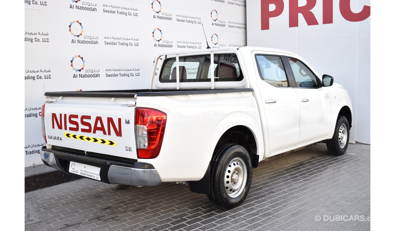 Nissan Navara AED 1232 PM | 0% DP | 2.5L SE  AUTO GCC WARRANTY