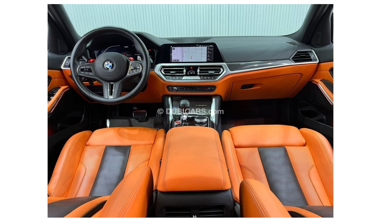 بي أم دبليو M3 2022 BMW M3 Competition, February 2027 BMW Warranty + Service Contract, Full Options, Low Kms, GCC