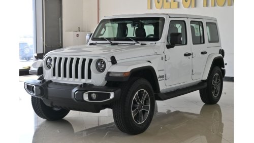 جيب رانجلر Sahara Unlimited 3.6L  2023-Model Year- White Color