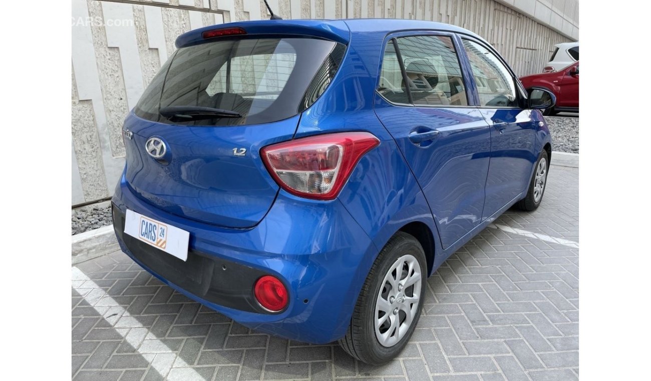 هيونداي جراند i10 1.2L | GCC | EXCELLENT CONDITION | FREE 2 YEAR WARRANTY | FREE REGISTRATION | 1 YEAR COMPREHENSIVE I