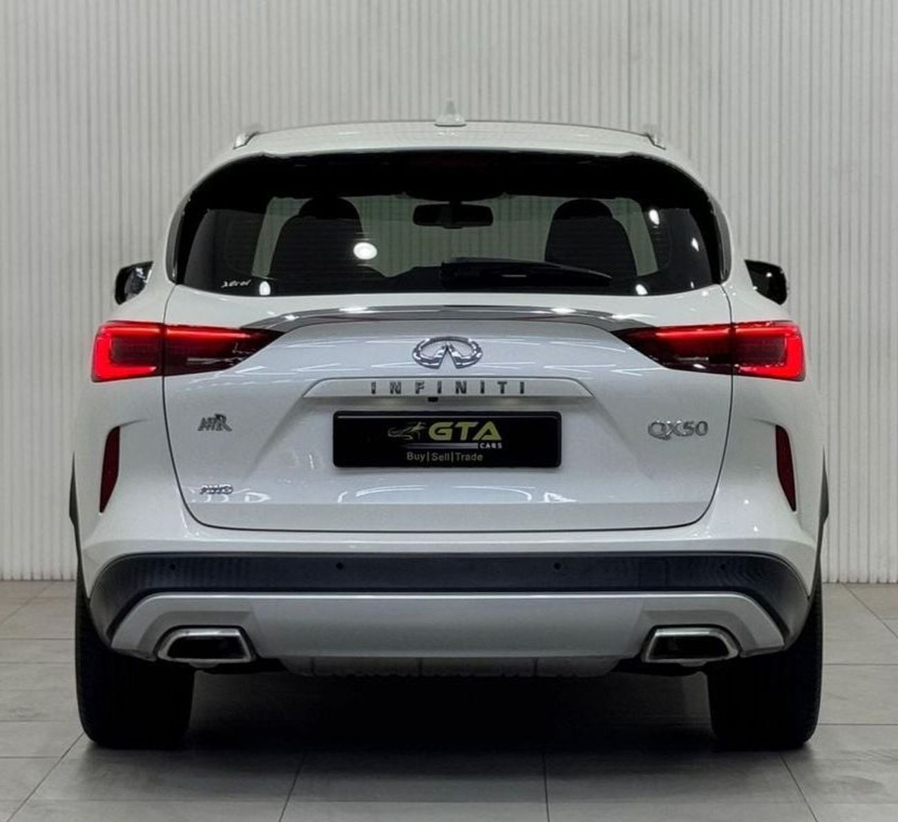 Infiniti QX50 Luxury 2.0L 4WD 2021 Infiniti QX50, 1 Year Warranty + Service Package, Full Service History, GCC